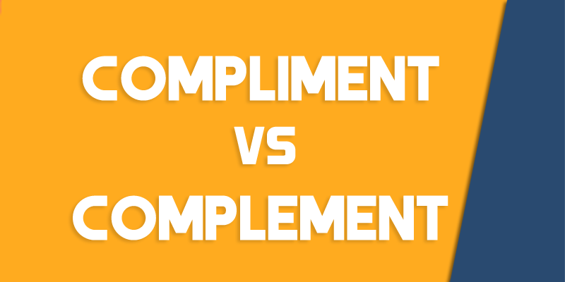compliment versus complement