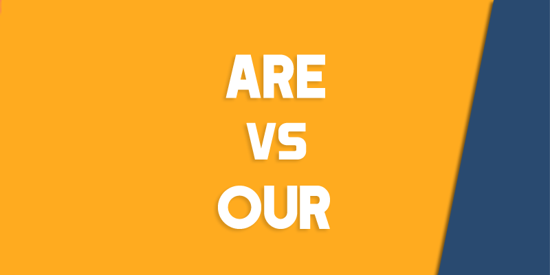 are versus our