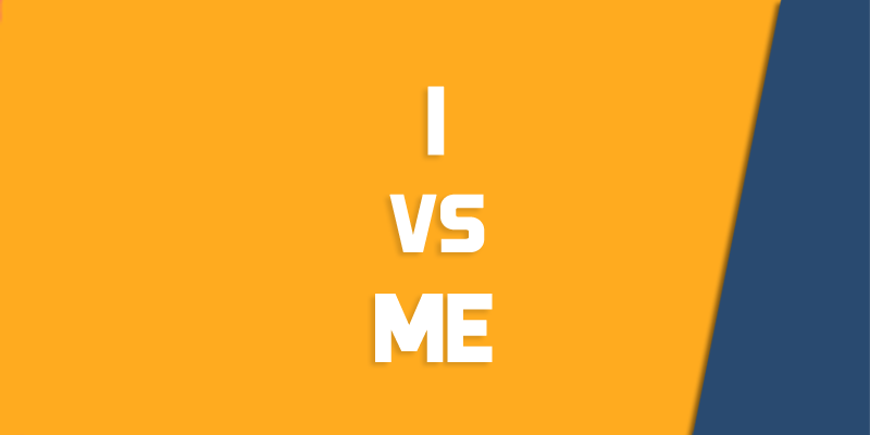 me versus i